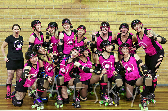 roller derby photography
