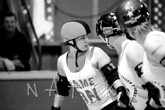 Roller derby photographer