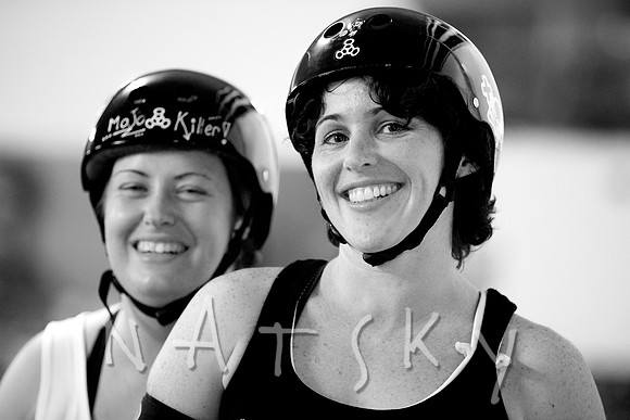 Roller derby photographer