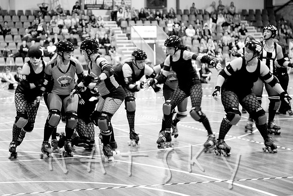 roller derby photography