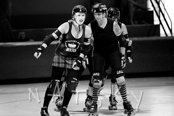 Roller derby photographer