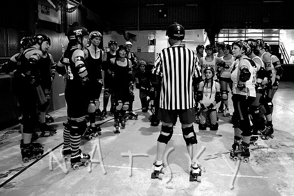 Roller derby photographer