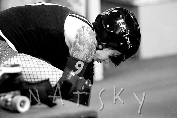 Roller derby photographer