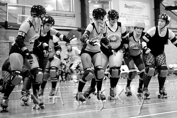 roller derby photography