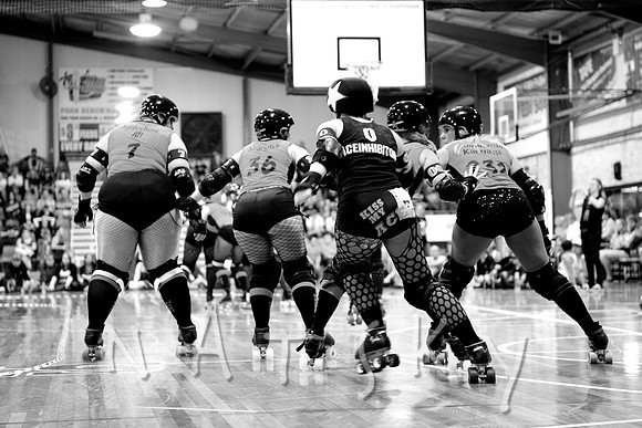 roller derby photography