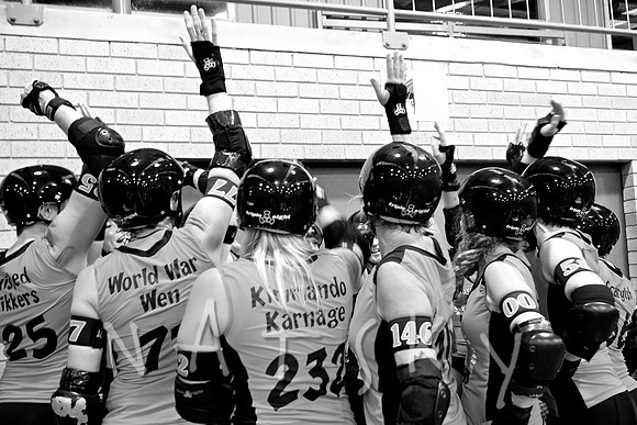 roller derby photography