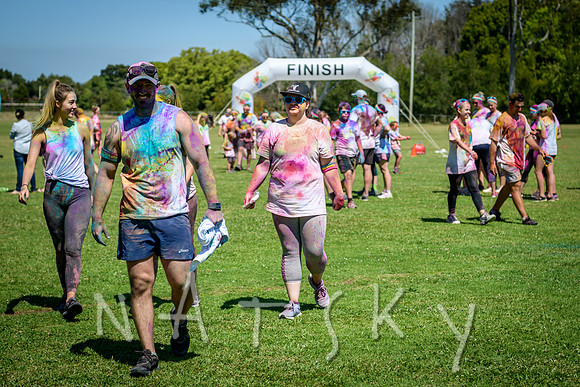 colour explosion fun run
