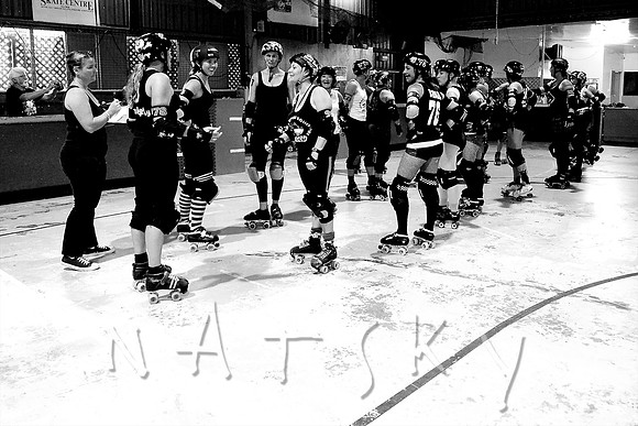 Roller derby photographer
