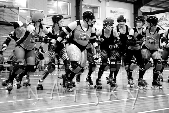 roller derby photography