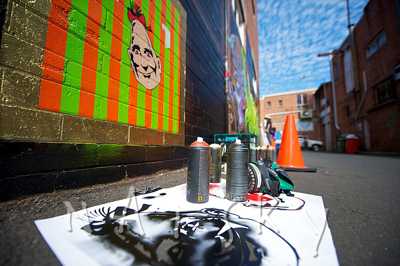 BACK ALLEY GALLERY STAGE ONE