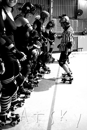 Roller derby photographer