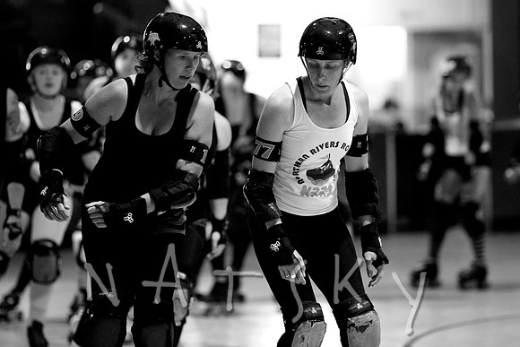 Roller derby photographer