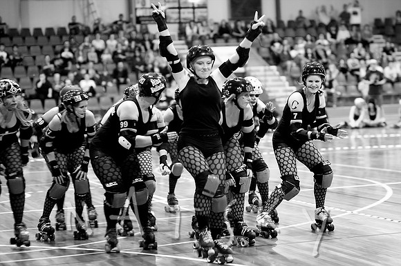 roller derby photography