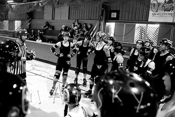 Roller derby photographer