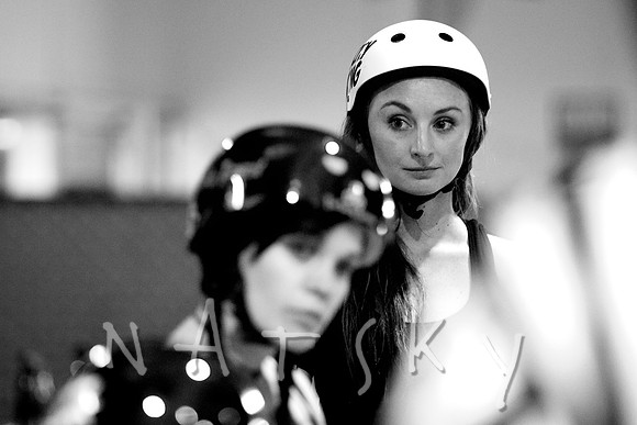Roller derby photographer