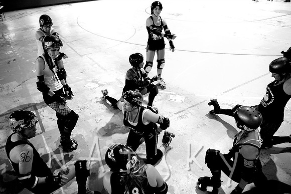 Roller derby photographer