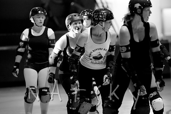 Roller derby photographer
