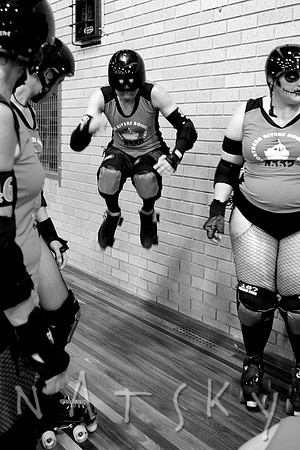 roller derby photography