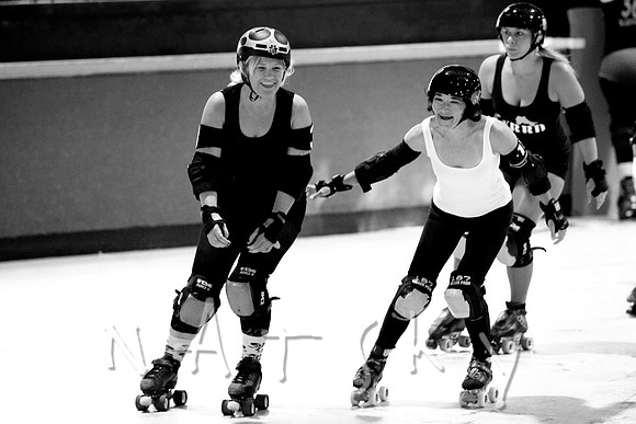 Roller derby photographer